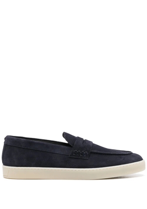 Canali suede loafers - Blue
