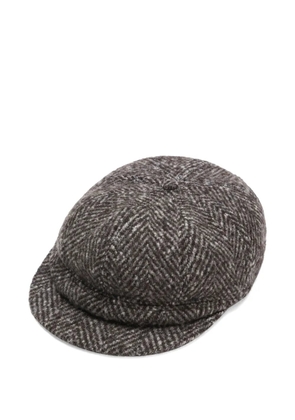 Dolce & Gabbana herringbone hat - Brown