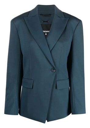 Patrizia Pepe peak-lapels double-breasted blazer - Blue