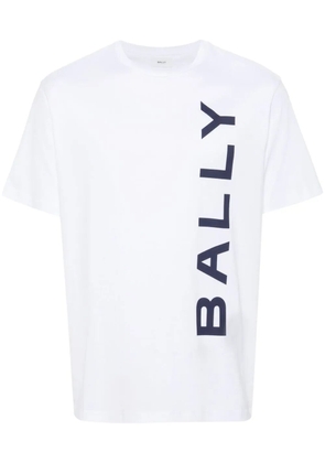 Bally logo-print organic cotton T-shirt - White