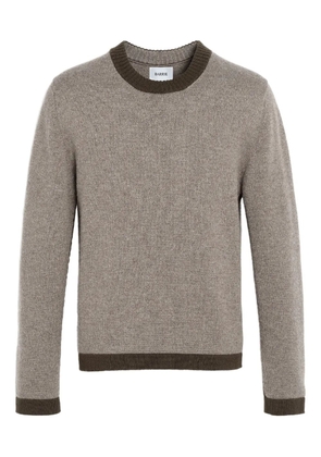 Barrie round-neck cashmere sweater - Brown