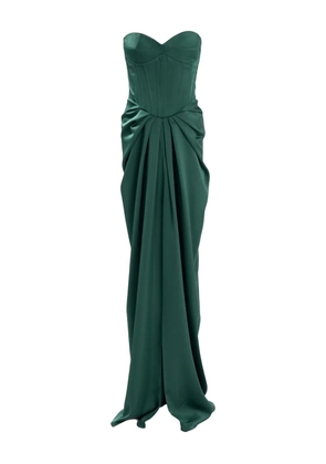 Ana Radu corset maxi dress - Green