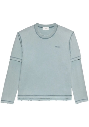 AMI Paris Ami de Coeur sweatshirt - Blue