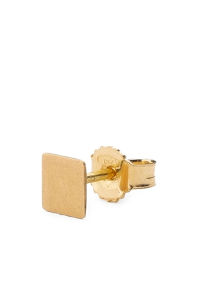Lia Di Gregorio 18kt yellow gold Square stud earring