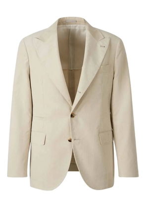 Brunello Cucinelli single-breasted jacket - Neutrals