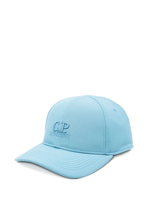 C.P. Company logo-embroidered cap - Blue
