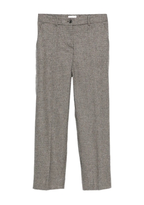 P.A.R.O.S.H. houndstooth trousers - Brown