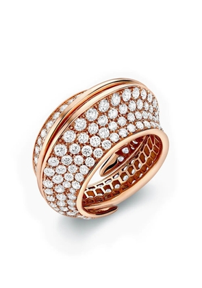 LILY GABRIELLA 18kt rose gold Spira diamond ring - Pink