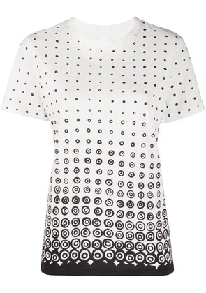 10 CORSO COMO Eos-logo cotton T-shirt - White