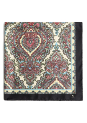 Valentino Garavani silk scarf - Neutrals