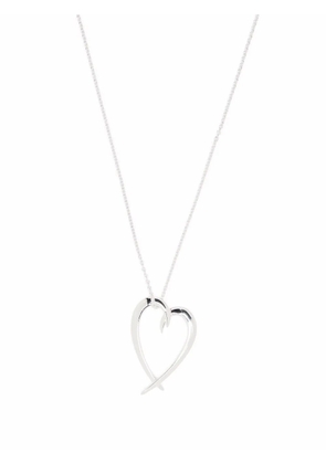 Shaun Leane hooked heart pendant necklace - Silver
