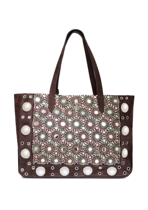 Valentino Garavani medium Nellcôte tote bag - Brown