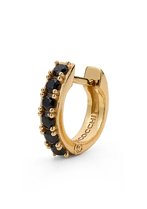 Emanuele Bicocchi logo-engraved hoop earring - Gold