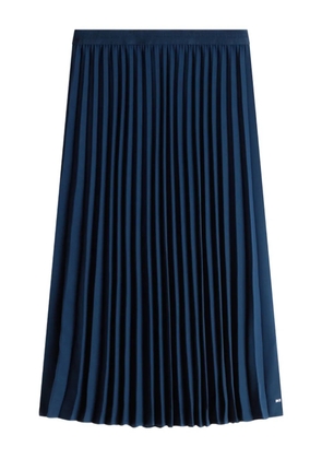 Tommy Hilfiger pleated midi skirt - Blue
