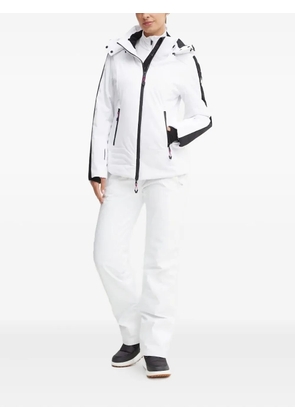 Ea7 Emporio Armani panelled ski jacket - White