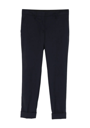 Prada concealed-fastening trousers - Blue
