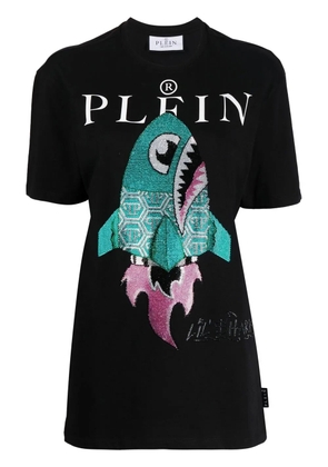 Philipp Plein Lil Shark short-sleeve T-shirt - Black