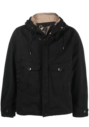 Ten C Tempest hooded jacket - Black