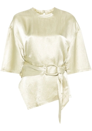 Nanushka Besia blouse - Green