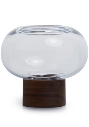 LSA International Oblate small vase - Brown