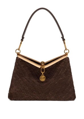 ETRO medium Vela suede shoulder bag - Brown