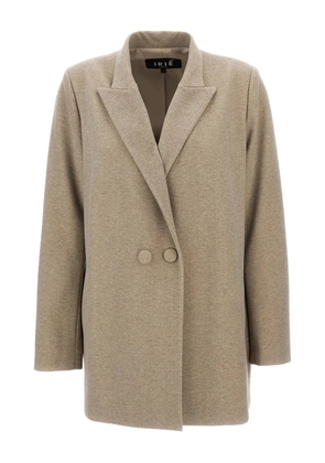 Irie' double-breasted blazer - Neutrals