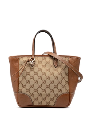 Gucci Pre-Owned 2000-2015 Small GG Canvas Bree satchel - Brown