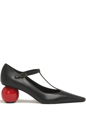 Marni 60mm T-bar spherical-heel pumps - Black