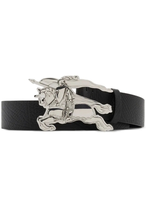 Burberry EDK-buckle leather belt - Black
