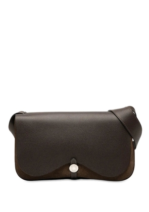 Hermès Pre-Owned 2005 Vache Liege and Toile Sac Colorado PM shoulder bag - Brown