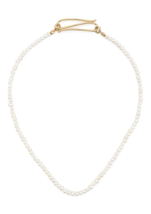 BEATRIZ PALACIOS pearl necklace - Gold
