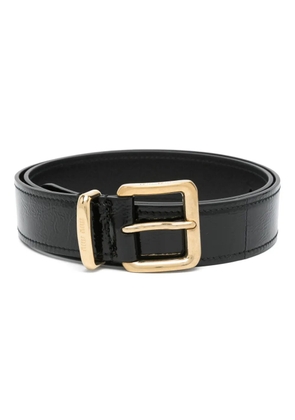 Miu Miu patent-leather belt - Black