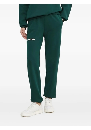 La Mania logo-embroidered joggers - Green