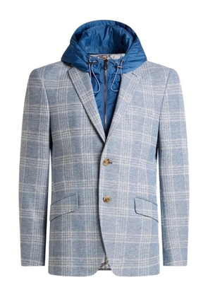 ETRO panelled blazer - Blue