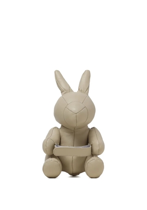 Maison MIHARA YASUHIRO Dolls Rabbit Hug leather messenger bag - Neutrals