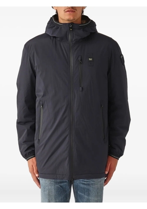 Blauer Jarvis zip-up hooded jacket - Blue