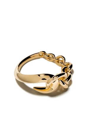 Shaun Leane Hook chain ring - Gold