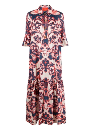 La DoubleJ Artemis cotton midi dress - Blue