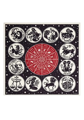 FURSAC zodiac-print pocket square - Blue