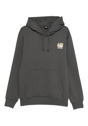 The North Face graphic-print hoodie - Grey