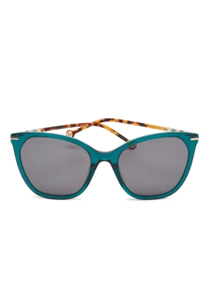 Carolina Herrera Vintage Her 0091/S butterfly-frame sunglasses - Green