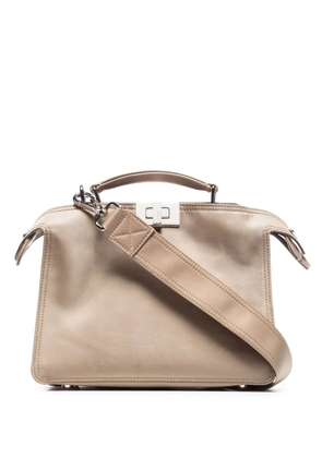 FENDI Peekaboo messenger bag - Neutrals