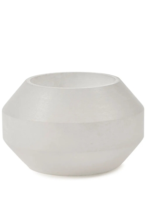 Serax large Alabaster candle holder - White