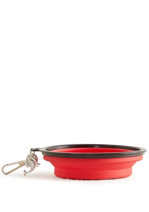 PUCCI Marmo-print travel dog bowl - Red