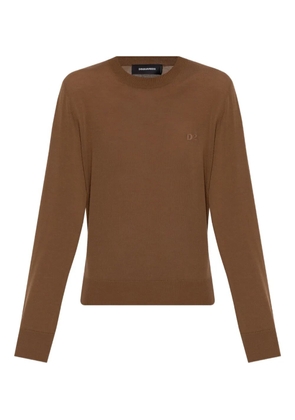 DSQUARED2 wool sweater - Brown