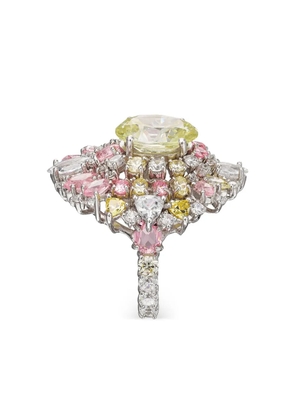 Anabela Chan Mirage diamond ring - Silver