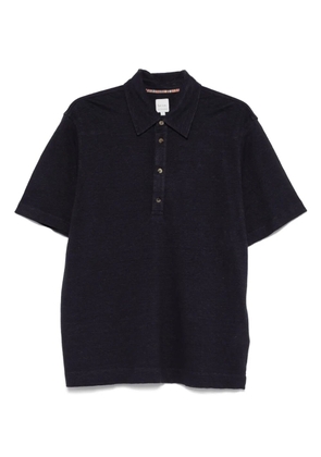 Paul Smith linen polo shirt - Blue