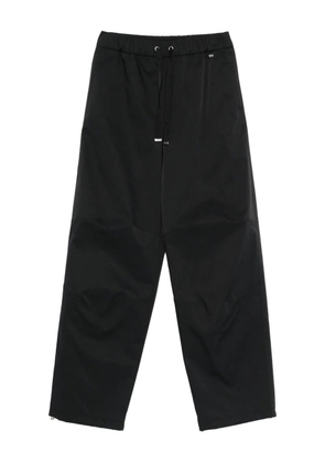 Herno drawstring-ankle track pants - Black