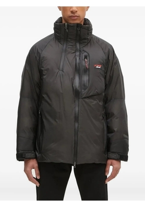 NANGA high-neck zipped jacket - Black