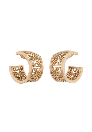 Poiray 2010's gold coeur earrings